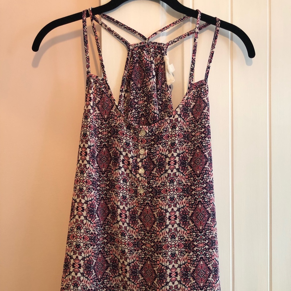 Pink,Blue,Black Tank Top!